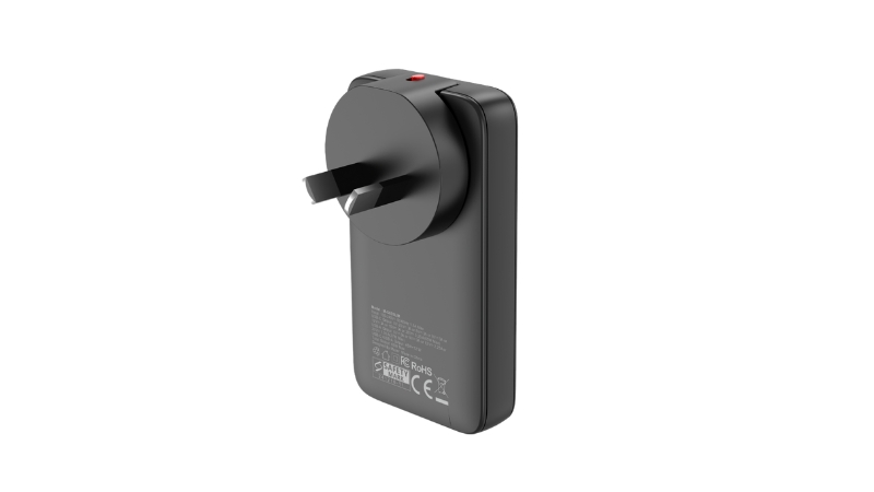 Cốc sạc nhanh Mazer Prestige 65W 1C1A GaN3 Pro-M-G65SLIM-BK-23