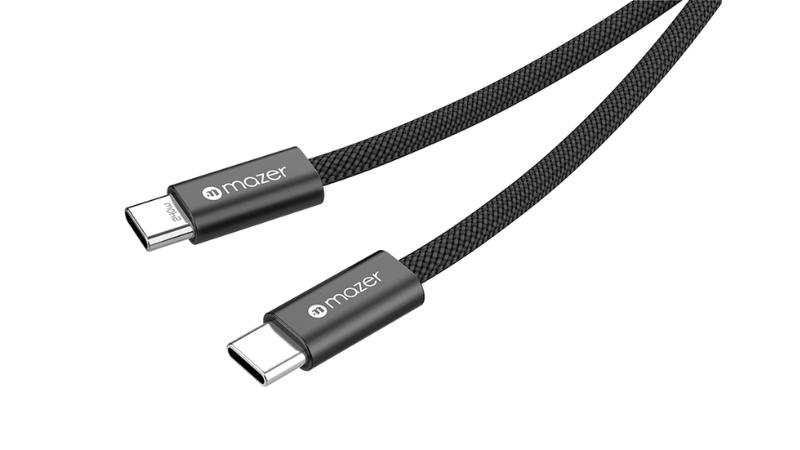 Cáp Type-C to Type-C Mazer 240W 1m InfiniteLink Flex 2-M-FLEX2-C1M-BK-3