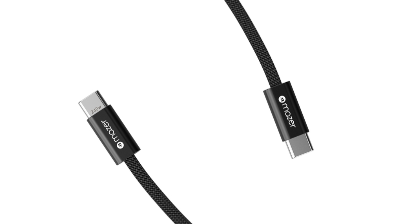 Cáp Type-C to Type-C Mazer 240W 1m InfiniteLink Flex 2-M-FLEX2-C1M-BK-5