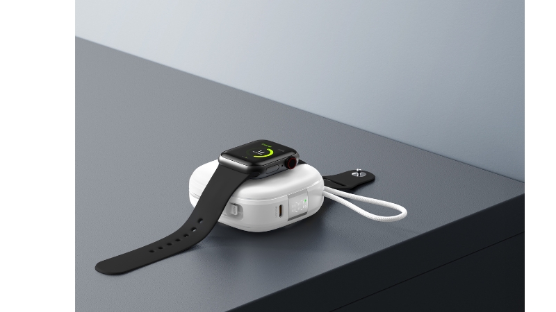 Pin sạc dự phòng Mazer 10.000 mAh 20W Qi2 4in1 MagLink18i tích hợp cáp sạc-M-MAGLINK18I-CR-9