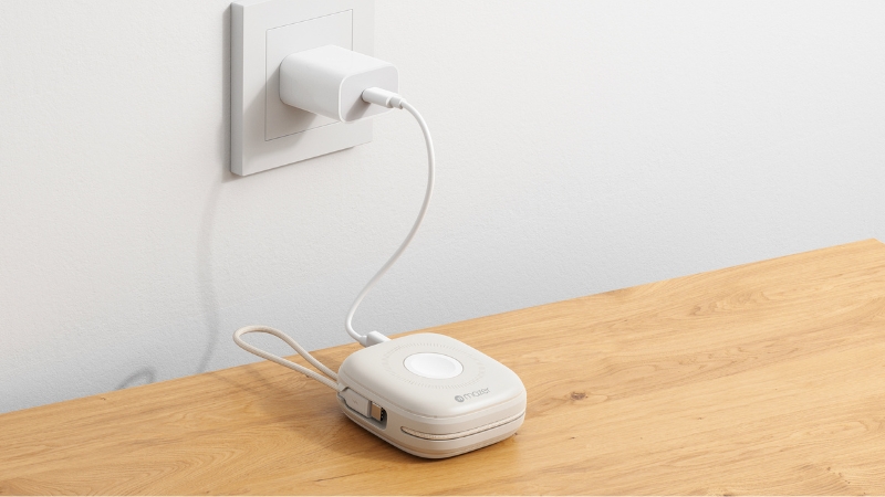 Pin sạc dự phòng Mazer 10.000 mAh 20W Qi2 4in1 MagLink18i tích hợp cáp sạc-M-MAGLINK18I-CR-18