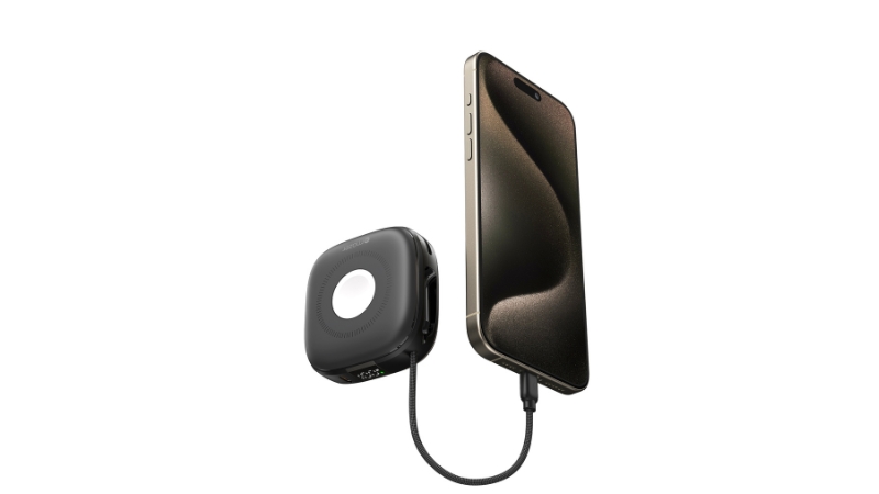 Pin sạc dự phòng Mazer 10.000 mAh 20W Qi2 4in1 MagLink18i tích hợp cáp sạc-M-MAGLINK18I-CR-24