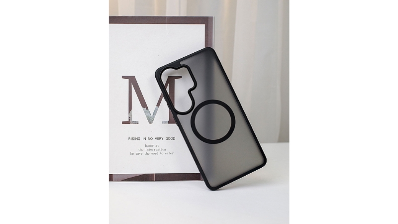 Ốp lưng Samsung Galaxy S26 Ultra Mipow Mattex Magnet-MGXS26U-BK-3