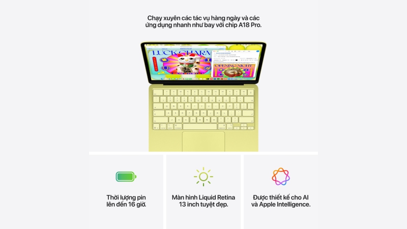 MacBook Neo A18 Pro 13 inch 2026 6CPU 5GPU 8GB 256GB-MHFH4SA A-3