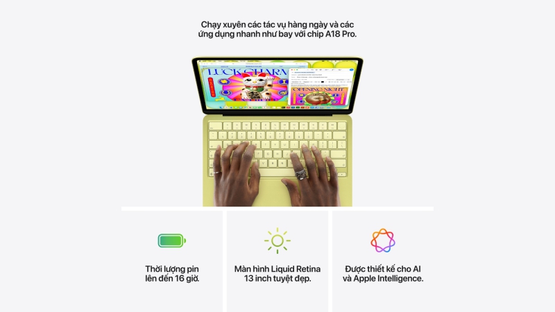 MacBook Neo A18 Pro 13 inch 2026 6CPU 5GPU 8GB 512GB Touch ID-MHFE4SA A-8