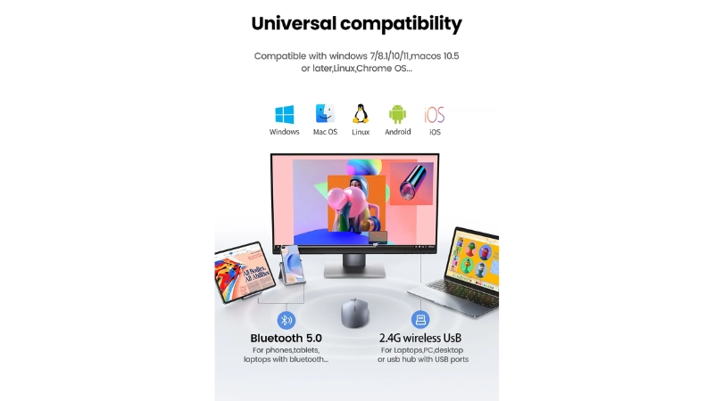 Chuột không dây Bluetooth Ugreen M556-M556-45149-2