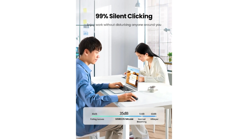 Chuột không dây Bluetooth Ugreen M556-M556-45149-4