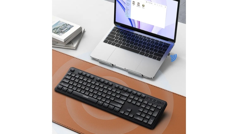 Bàn phím không dây Ugreen K331 Fullsize-K331-85050-10