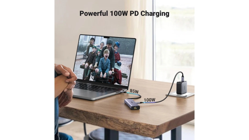 Hub chuyển đổi Type-C Ugreen 6 in 1 CM512 15598-CM512-15598-6