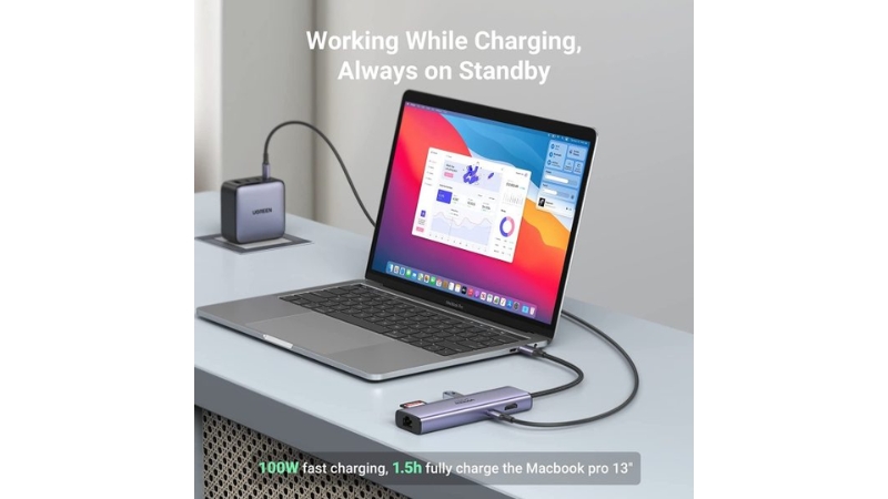 Hub chuyển đổi Type-C Ugreen 7 in 1 CM512 60515-CM512-60515-2