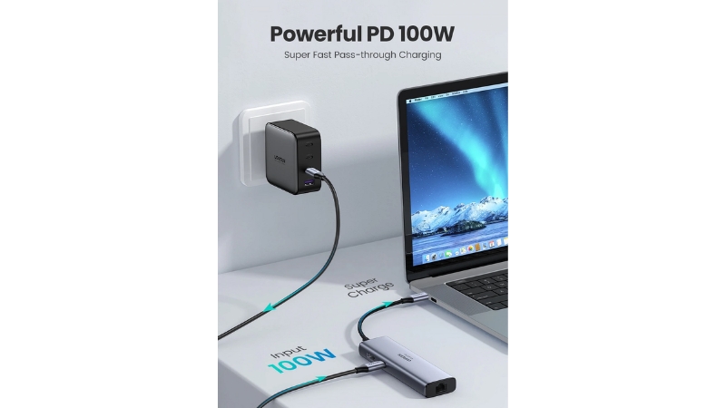 Hub chuyển đổi Type-C Ugreen 7 in 1 CM512 60515-CM512-60515-12