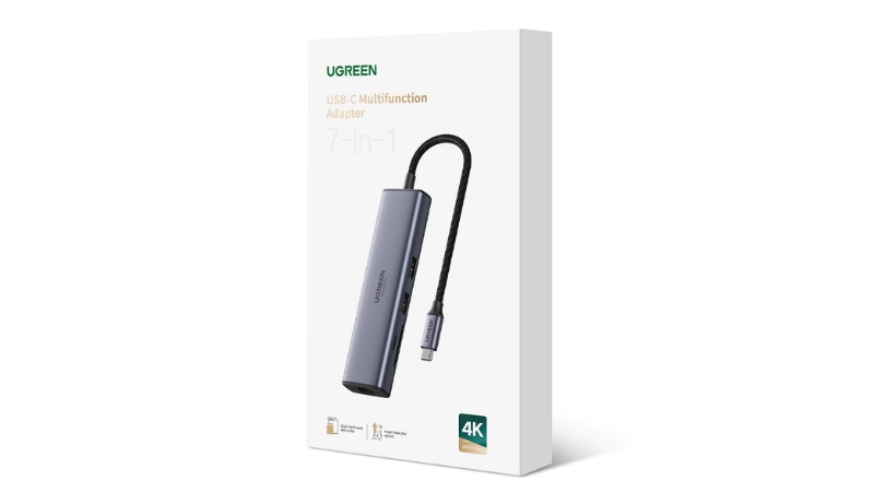 Hub chuyển đổi Type-C Ugreen 7 in 1 CM512 60515-CM512-60515-16