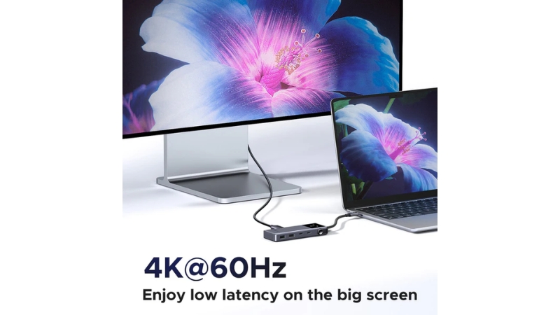 Hub chuyển đổi Type-C Ugreen 6 cổng Groovy Robot Uno 35998-CD361-35998-4