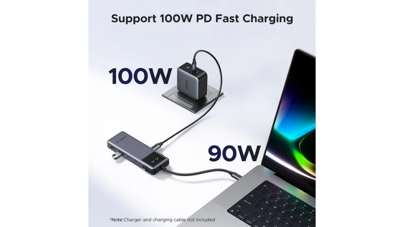 Hub chuyển đổi Type-C Ugreen 6 cổng Groovy Robot Uno 35998-CD361-35998-6