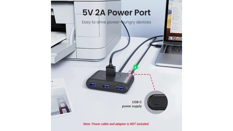 Hub chuyển đổi USB-A Ugreen 4 in 1 CR113 20291-CR113-20291-4