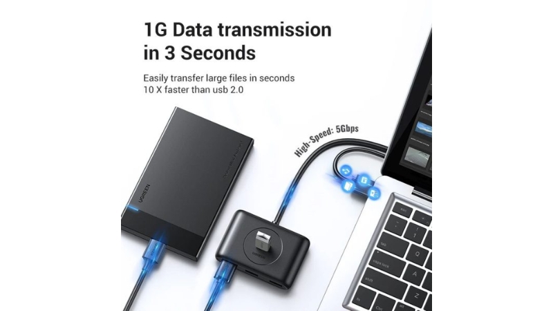 Hub chuyển đổi USB-A Ugreen 4 in 1 CR113 20291-CR113-20291-5