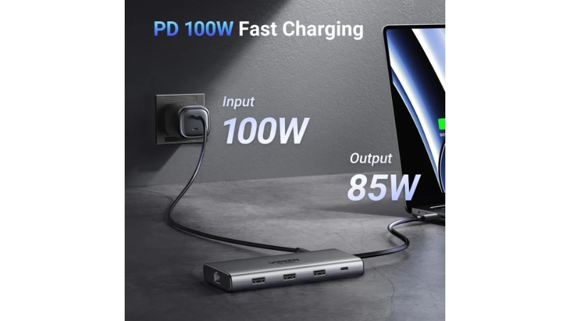 Hub chuyển đổi Type-C Ugreen 7 in 1 CM639 15534-CM639-15534-2