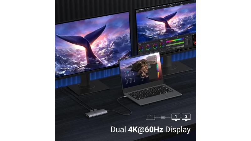 Hub chuyển đổi Type-C Ugreen 11 in 1 CM639 45520-CM639-45520-5