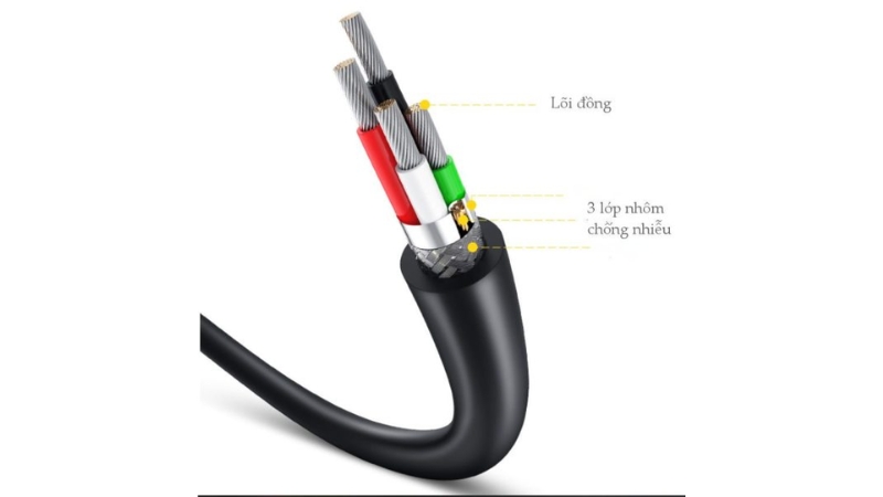 Cáp truyền dữ liệu 2 đầu USB 2.0 Ugreen US102-US102-10309-8