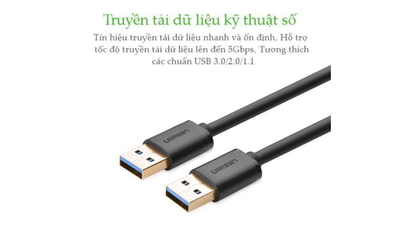 Cáp truyền dữ liệu 2 đầu USB 3.0 Ugreen US128-US128-10370-7