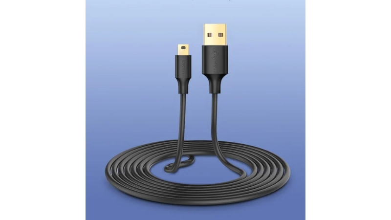 Cáp truyền dữ liệu USB sang Mini USB đầu mạ vàng Ugreen US132-10355-14