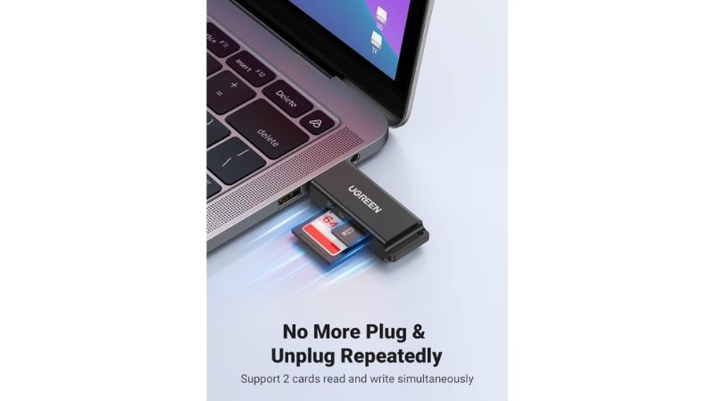 Đầu đọc thẻ nhớ TF SD Ugreen 40752 CM104-CM104-40752-2