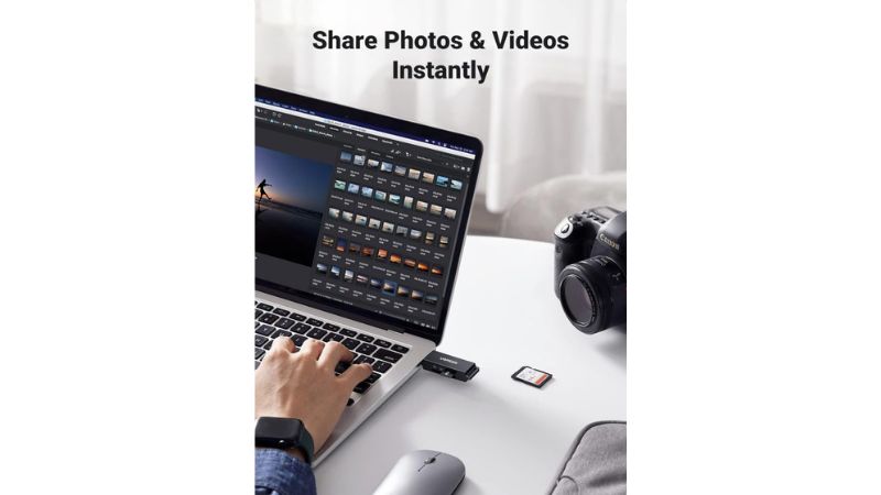 Đầu đọc thẻ nhớ TF SD Ugreen 40752 CM104-CM104-40752-3