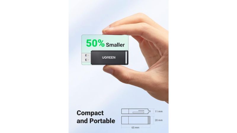 Đầu đọc thẻ nhớ TF SD Ugreen 40752 CM104-CM104-40752-6