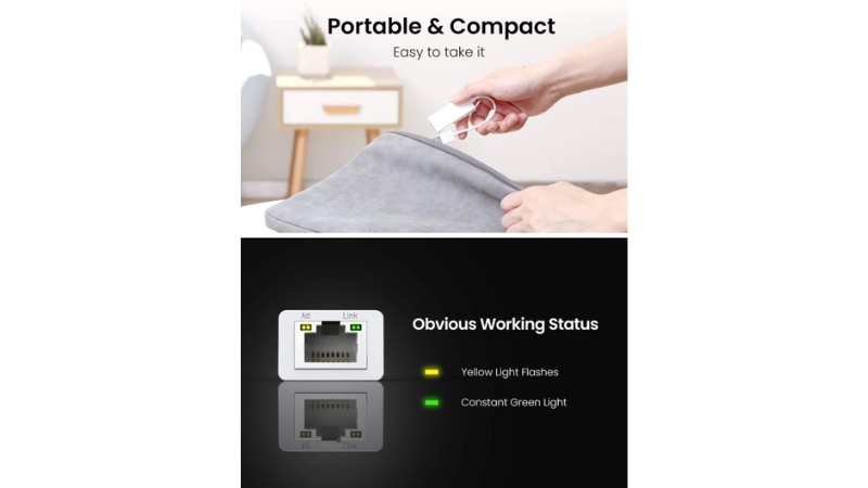 Hub chuyển đổi USB 2.0 sang LAN 10 100 Mbps CR110-CR110-20254-5