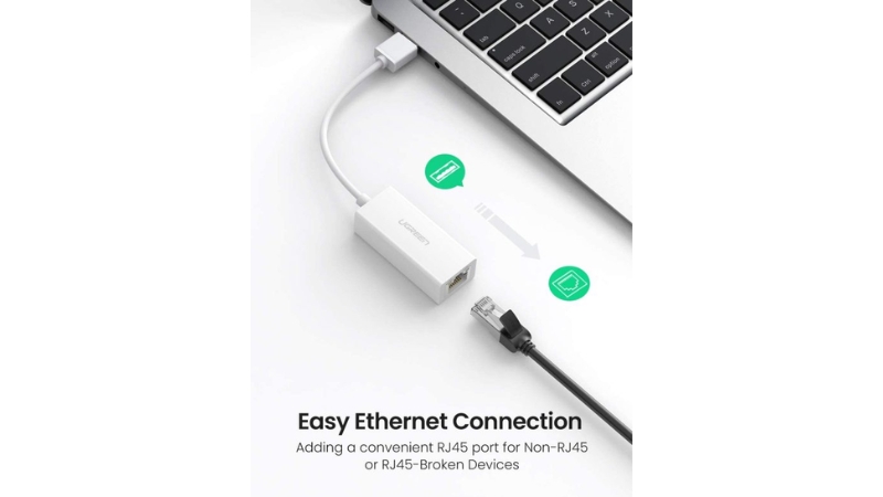 Hub chuyển đổi USB 2.0 sang LAN 10 100 Mbps CR110-CR110-20254-6