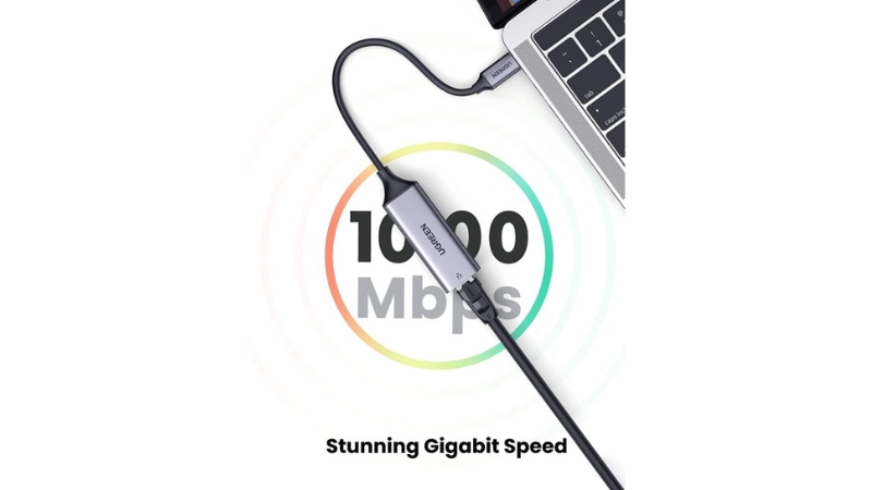 Hub chuyển đổi Type-C sang LAN 1000 Mbps CM199-CM199-50737-2