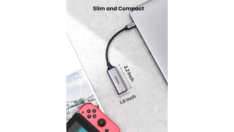 Hub chuyển đổi Type-C sang LAN 1000 Mbps CM199-CM199-50737-4