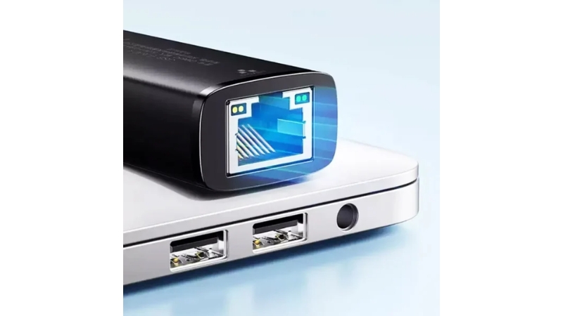 Hub chuyển đổi Type-C USB-A sang LAN 1000 Mbps CM650-CM650-15638-3