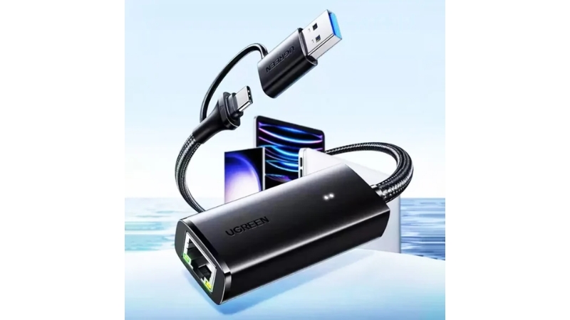 Hub chuyển đổi Type-C USB-A sang LAN 1000 Mbps CM650-CM650-15638-4