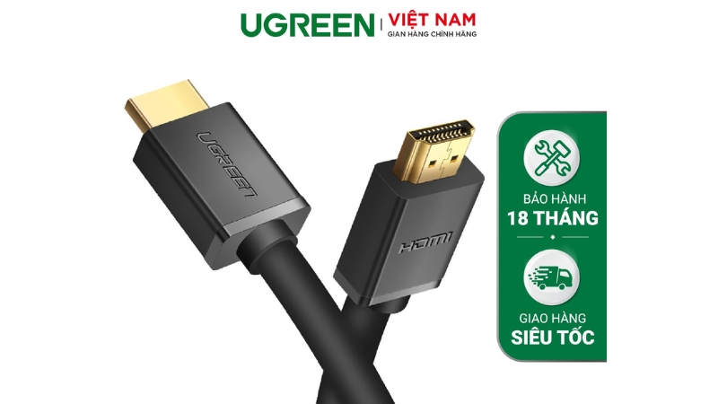 Cáp truyền dữ liệu HDMI 4K thuần đồng 19+1 Ugreen HD104-HD104-30115-8