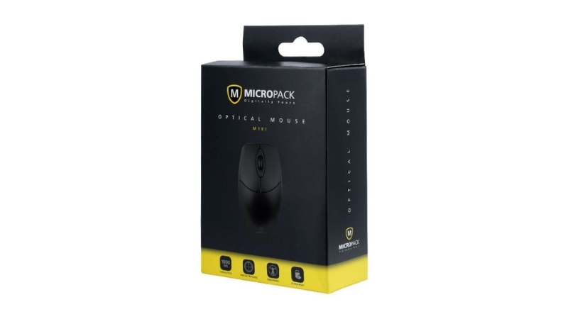 Chuột có dây MicroPack Optical Wired Mouse M-101-M-101 BK-11
