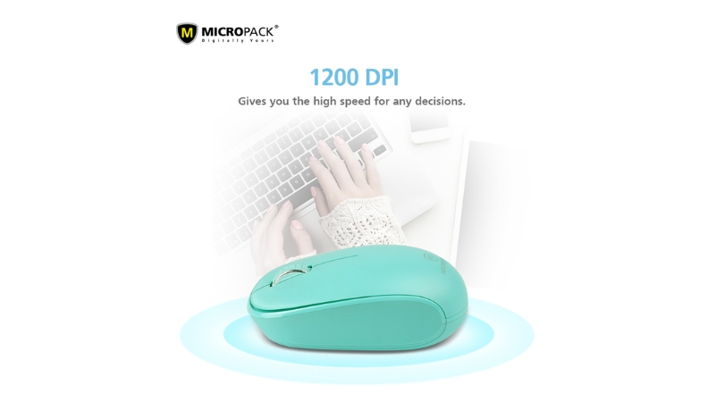 Chuột không dây MicroPack RF2.4G Optical MP-716W-MP-716W PK-7