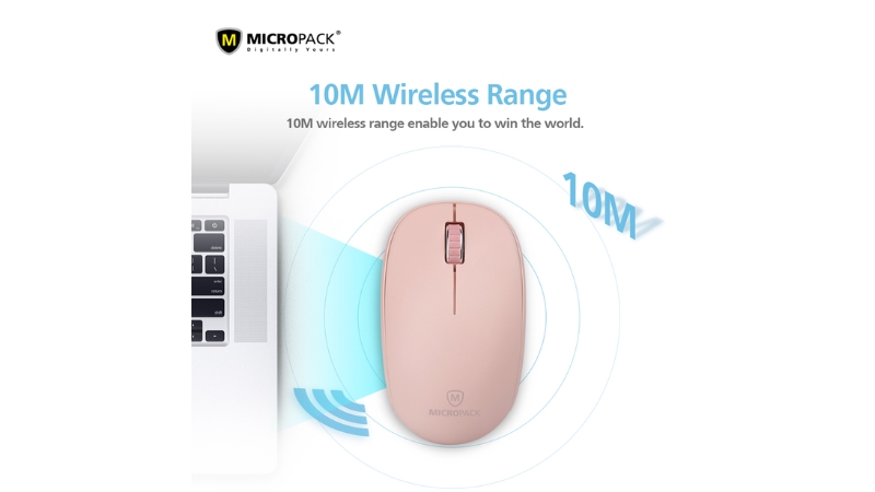 Chuột không dây MicroPack RF2.4G Optical MP-716W-MP-716W PK-10