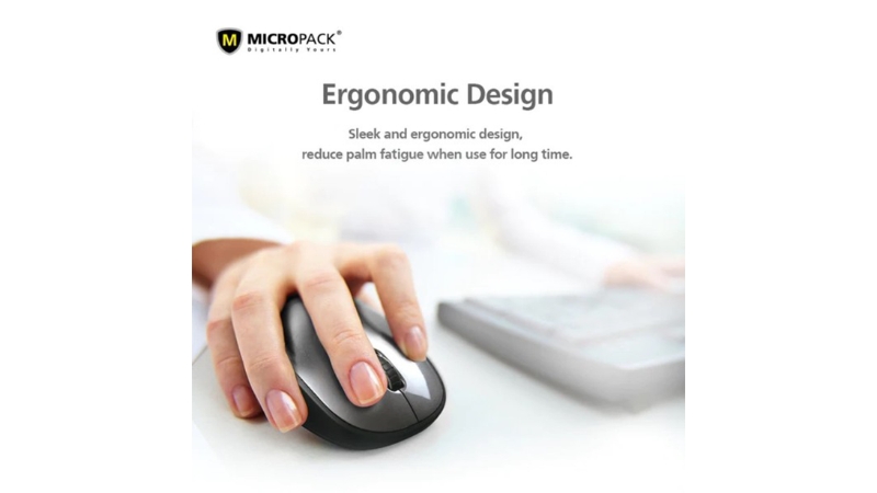 Chuột không dây MicroPack Speedy Silent MP-771W-MP-771W ST GY-3
