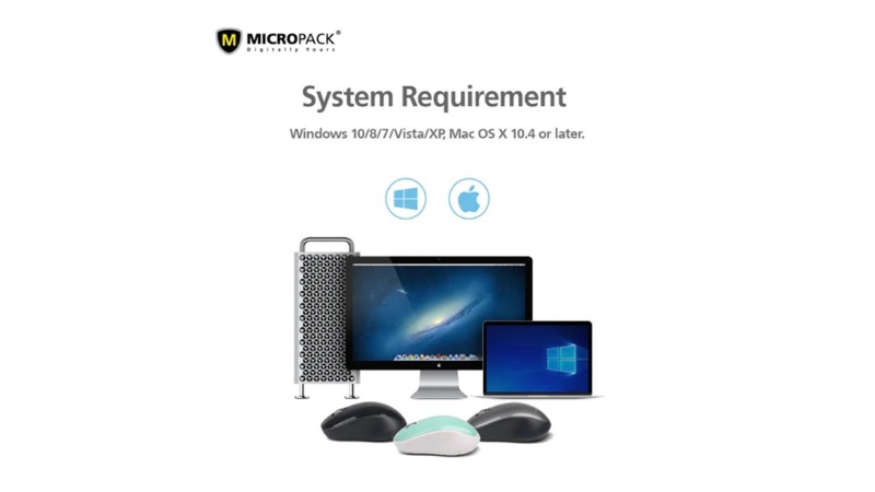 Chuột không dây MicroPack Speedy Silent MP-771W-MP-771W ST GY-5