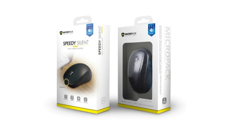Chuột không dây MicroPack Speedy Silent MP-771W-MP-771W ST GY-7