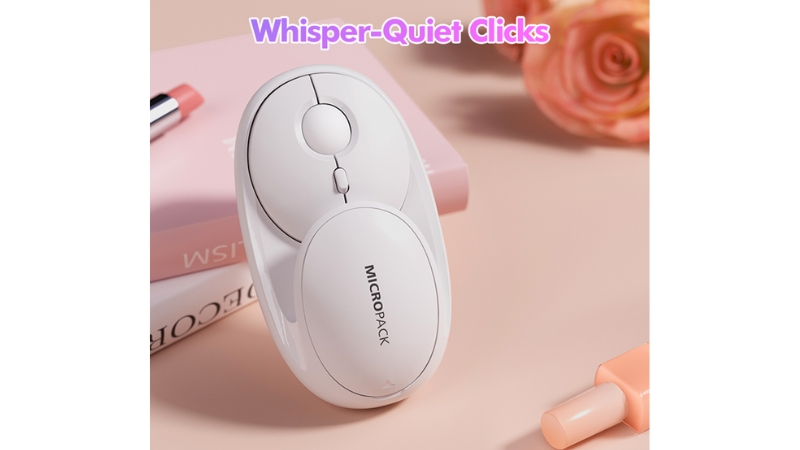 Chuột không dây Bluetooth MicroPack Silent Speed Glass MP-720C-MP-720C-PK-14