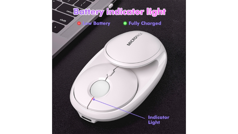 Chuột không dây Bluetooth MicroPack Silent Speed Glass MP-720C-MP-720C-PK-15