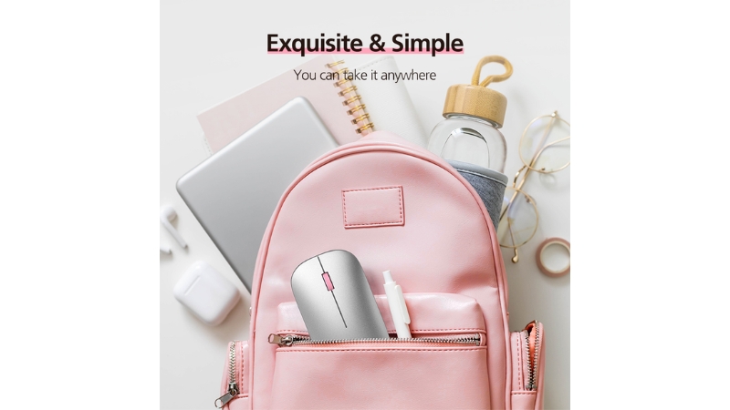 Chuột không dây Bluetooth MicroPack Silent Lifestyle ML-203W-ML-203W-GY-11