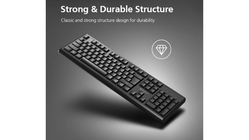 Bộ bàn phím chuột không dây MicroPack KM-205W-KM-205W-EN-BK-7