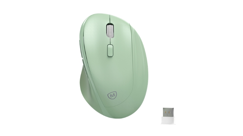 Chuột không dây công thái học MicroPack Silent MP V01W-MP-V01W-GY-4