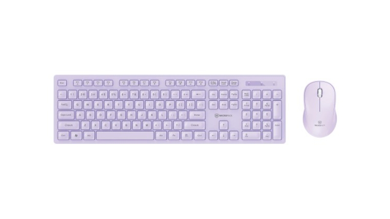 Bộ bàn phím chuột không dây MicroPack USB 2.4G iFree Lite 2 KM-237W-KM-237W-EN-PL-5