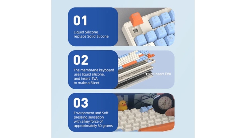 Bộ bàn phím chuột không dây MicroPack Silent Lifestyle KM-269W-KM-269W-EN-BL-7