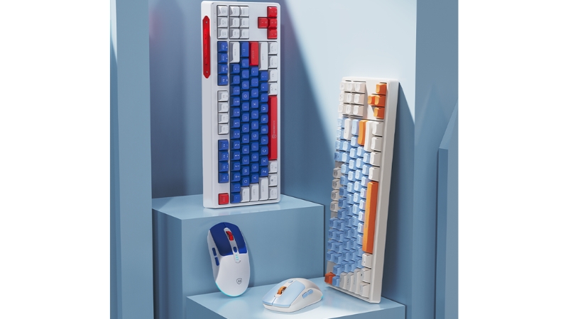 Bộ bàn phím chuột không dây MicroPack Silent Lifestyle KM-269W-KM-269W-EN-BL-11