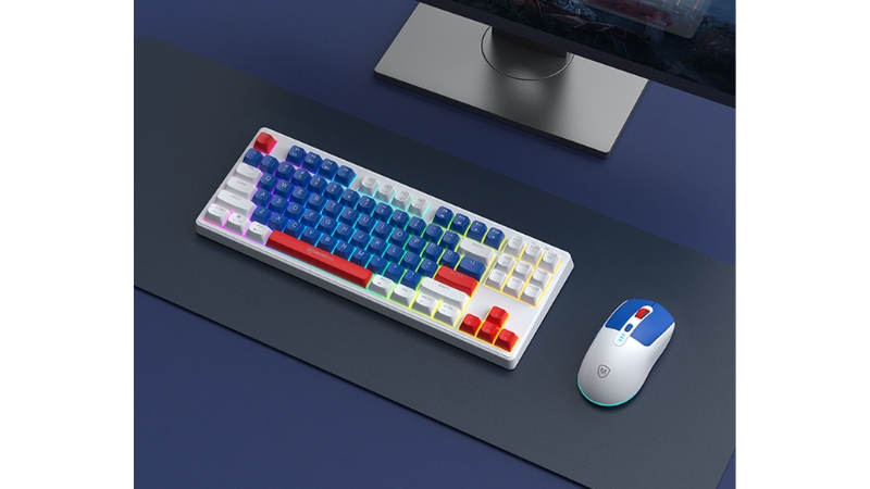 Bộ bàn phím chuột không dây MicroPack Silent Lifestyle KM-269W-KM-269W-EN-BL-12